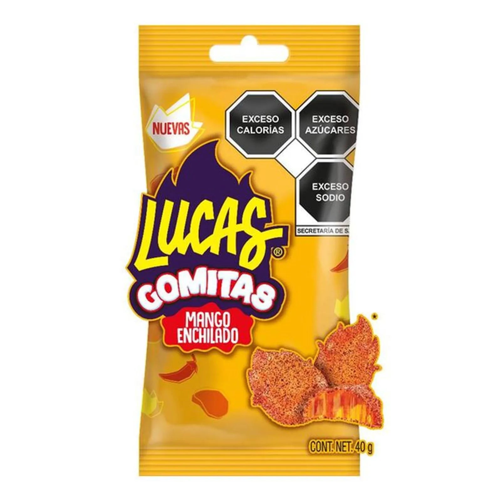 Lucas Mango Chili Gummies, 2 oz Main image