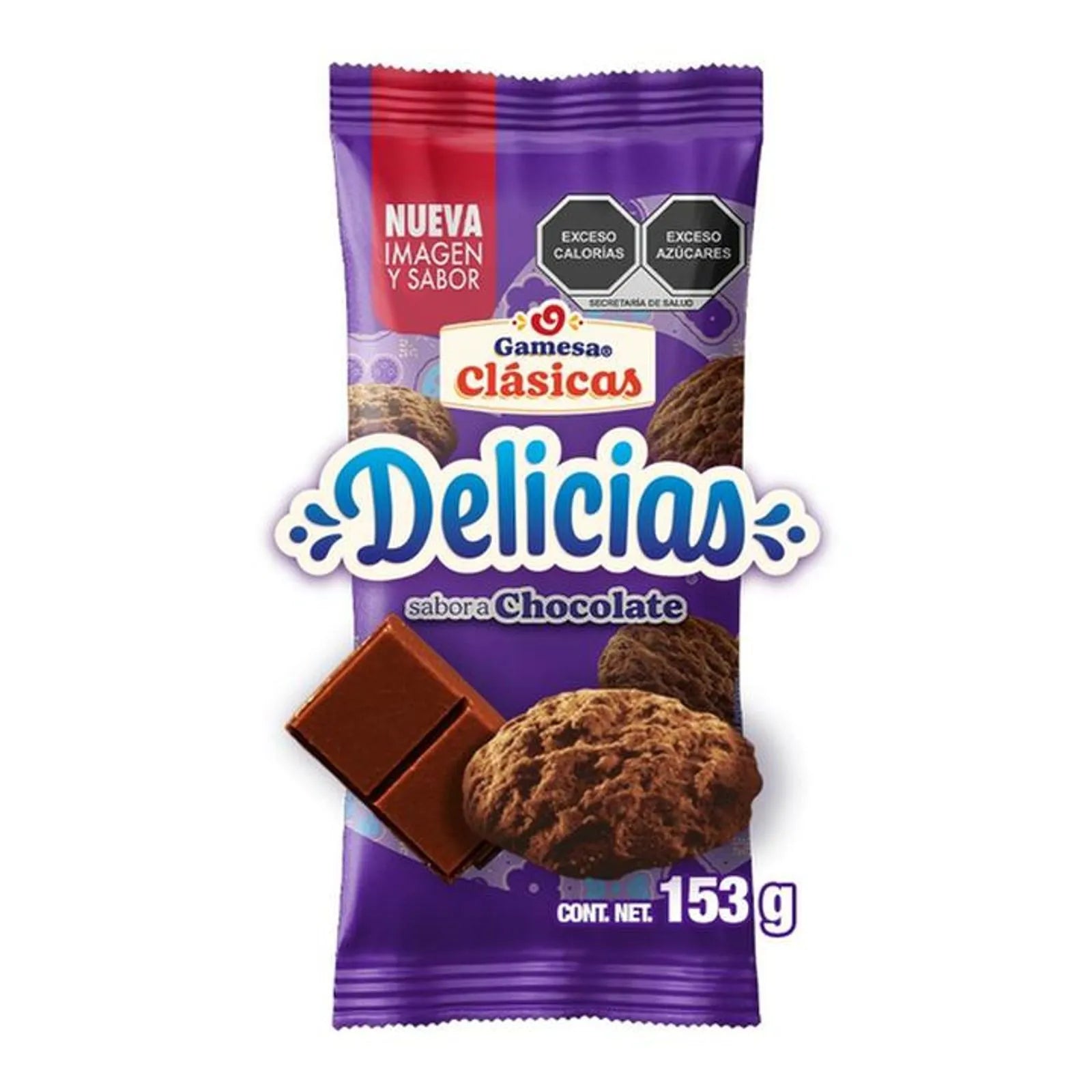 Gamesa Delicias Chocolate Cookies, 6 oz Main image