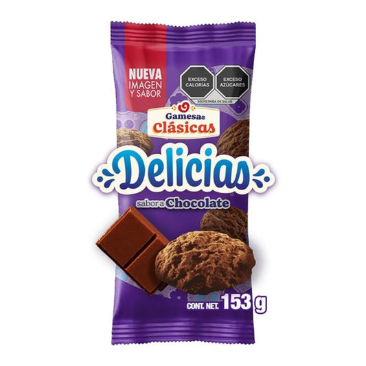 Gamesa Delicias Chocolate Cookies - 6 oz