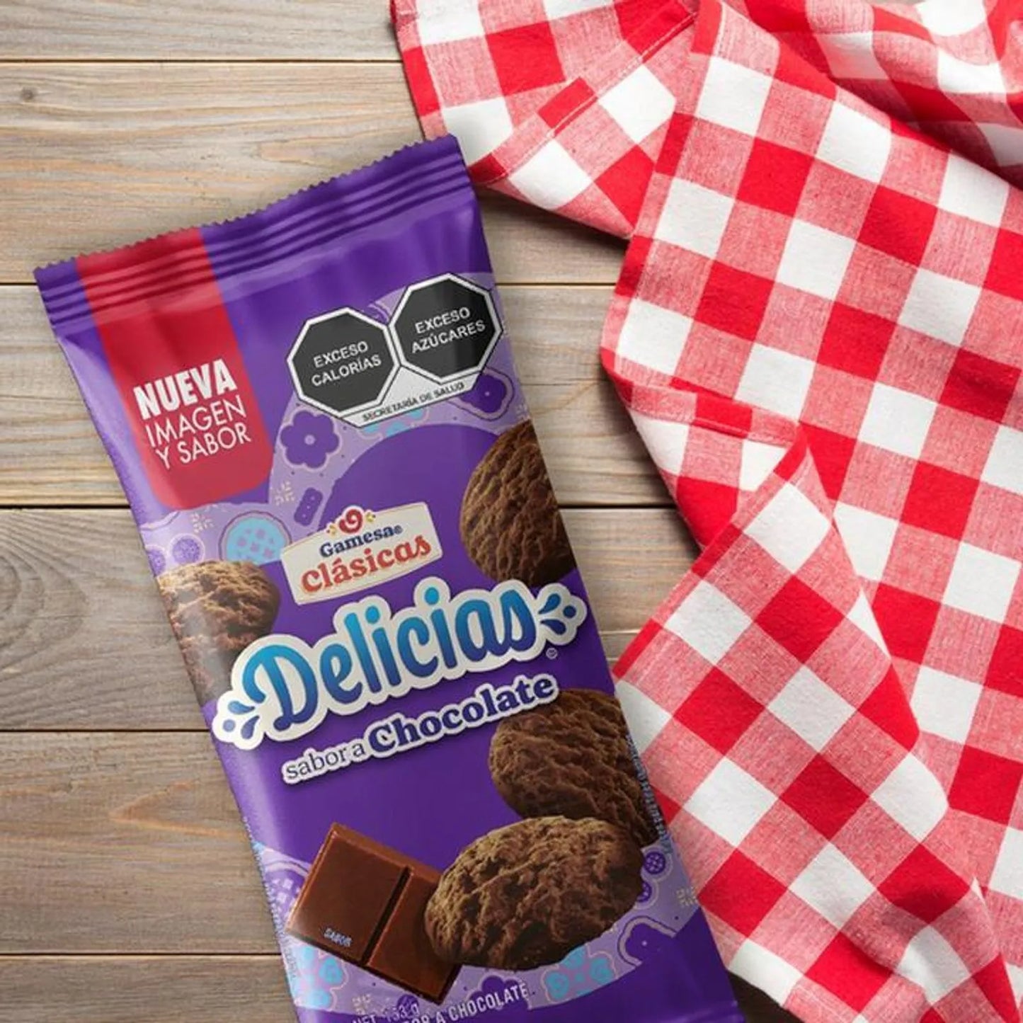 Gamesa Delicias Chocolate Cookies - 6 oz