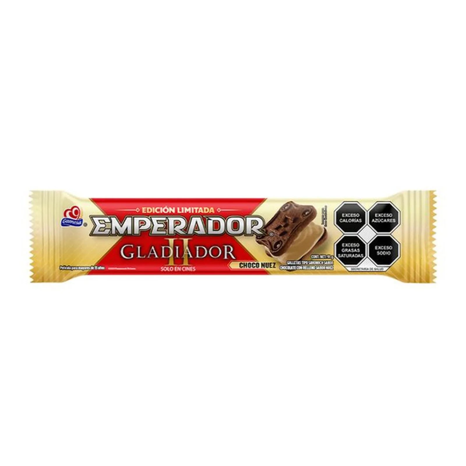 Gamesa Emperador Choconuez Cookies, 4 oz Main image