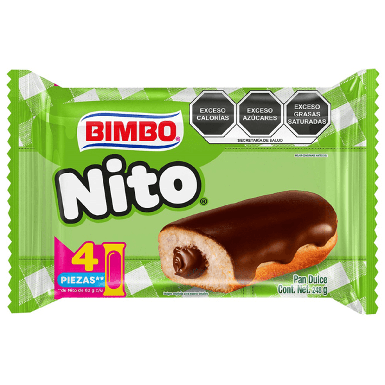 Bimbo Nito Sweet Bread, 4 Pack (9 oz) Main image