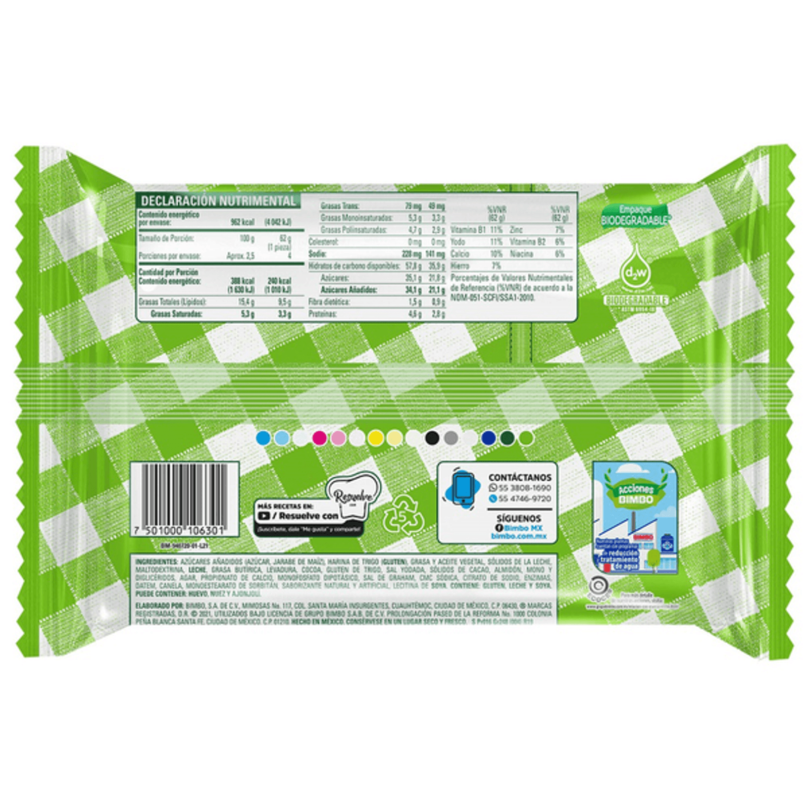 Bimbo Nito Sweet Bread, 4 Pack (9 oz) Secondary image