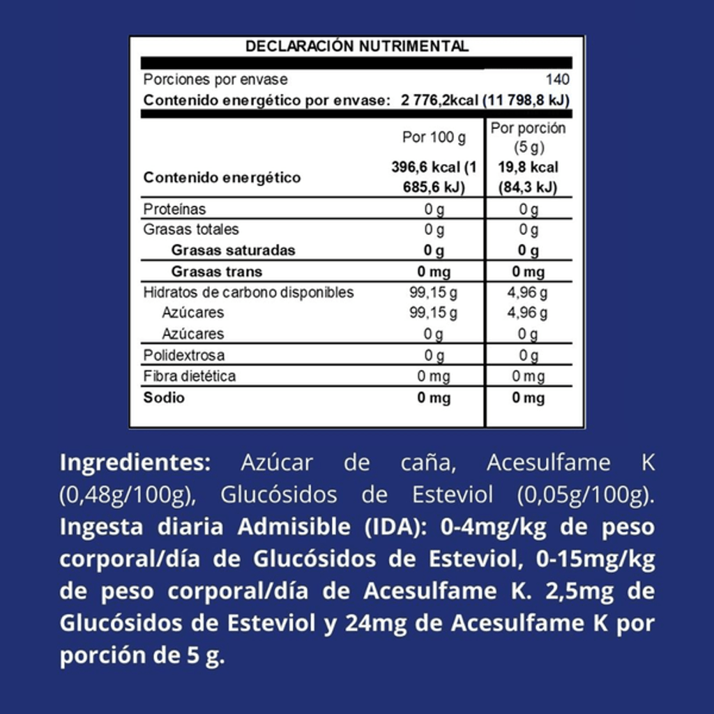 B.C. Low-Calorie Sugar, 25 oz (700 g)