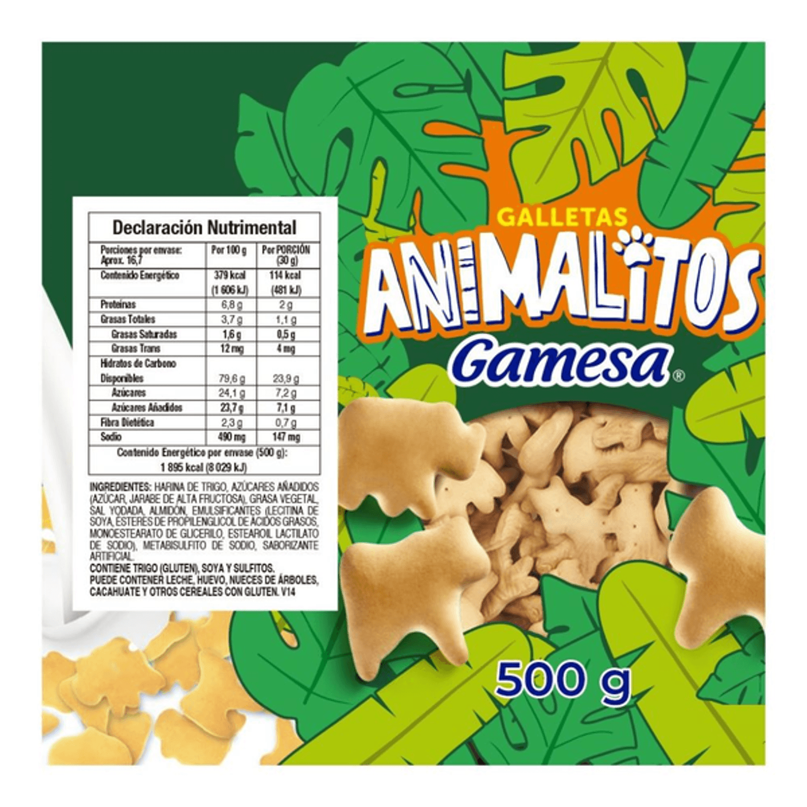 Gamesa Animalitos Cookies, 18 oz Secondary image