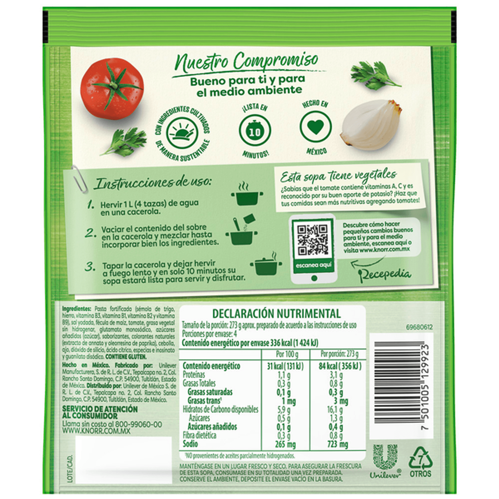 Knorr Tomato Flavored Vermicelli Soup, 3 oz Secondary image