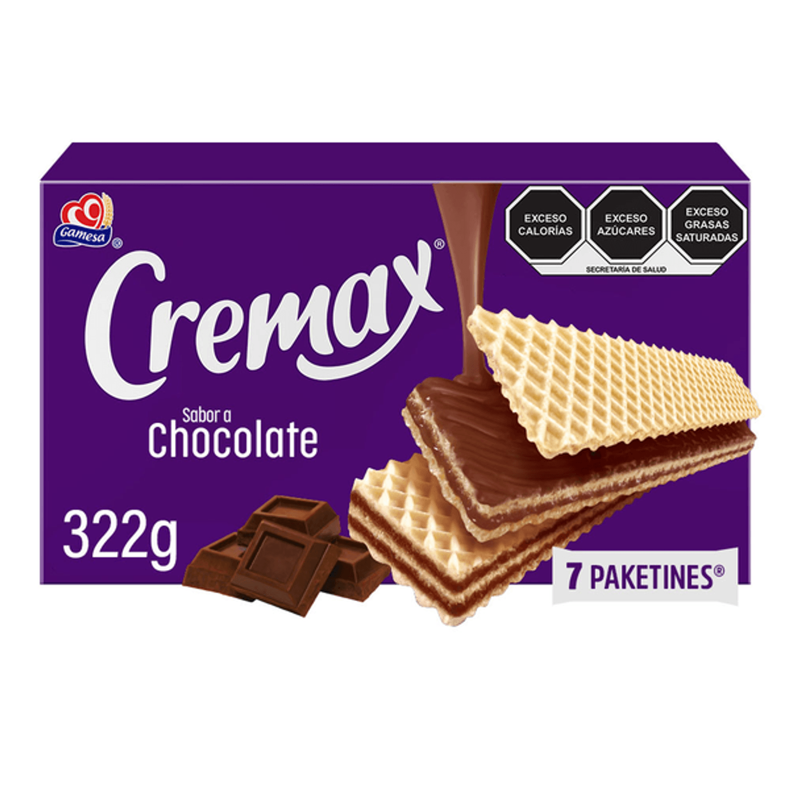 Gamesa Cremax Chocolate Cookies, 11 oz Main image