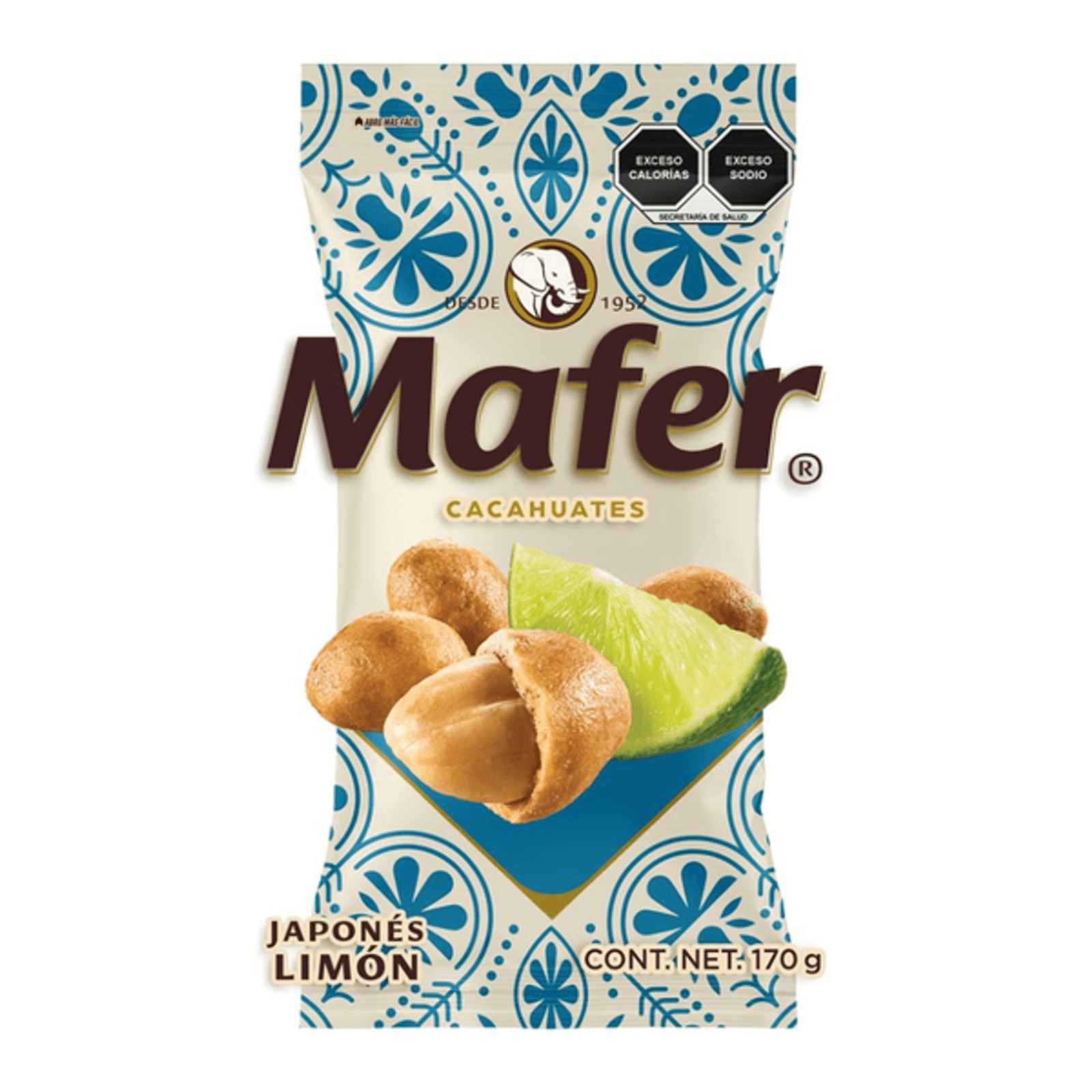 Sabritas Mafer Lemon Japanese Peanuts, 6 oz Main image