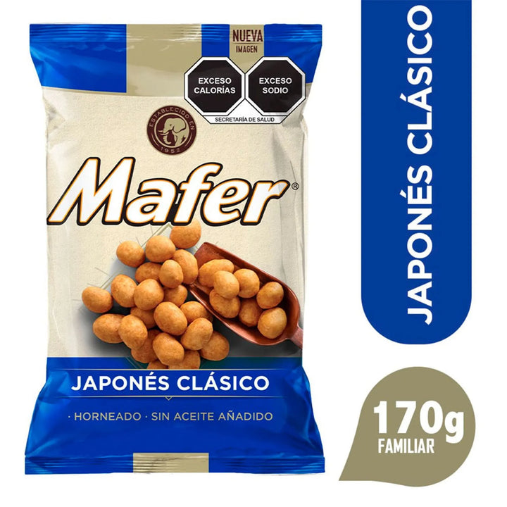 Sabritas Mafer Classic Japanese Peanuts 6 oz