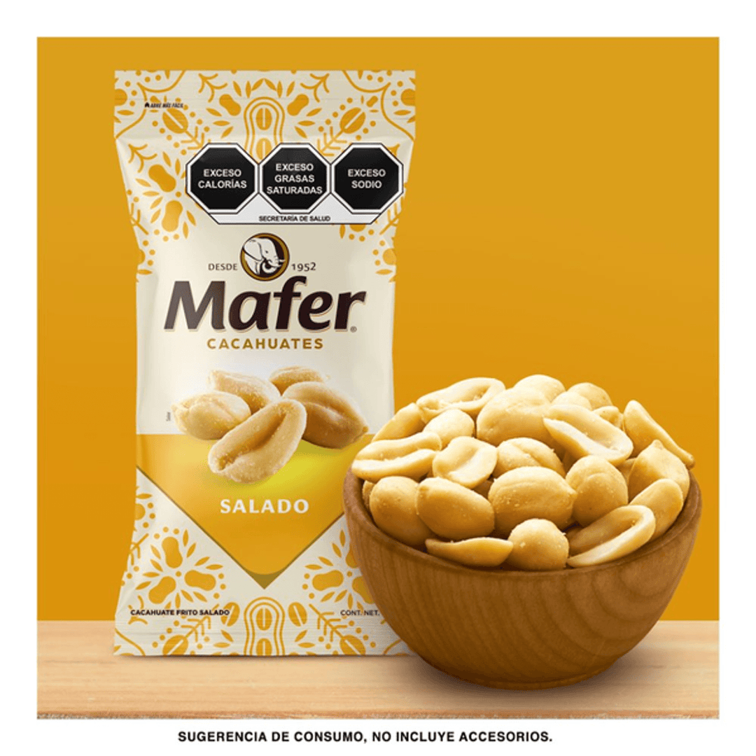 Sabritas Mafer Salted Peanuts 6 oz