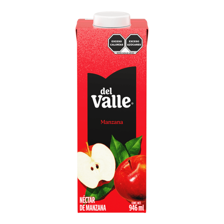 Del Valle Clarified Apple Flavor Nectar 32 oz