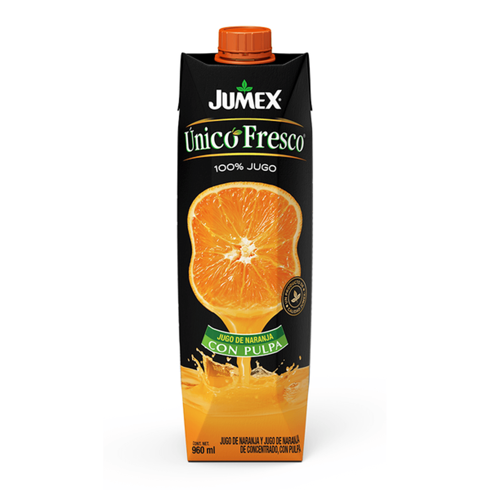 Jumex Orange Juice with Pulp, 34 oz