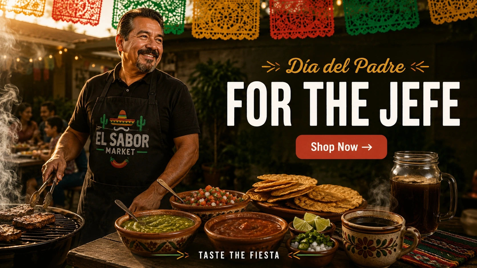 Website Hero Banner — El Sabor Market 2026-W25