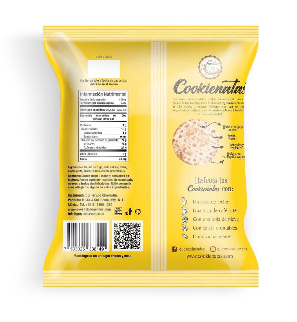 Los Duendes Cookienatas Nata Cookies – 2.5 oz