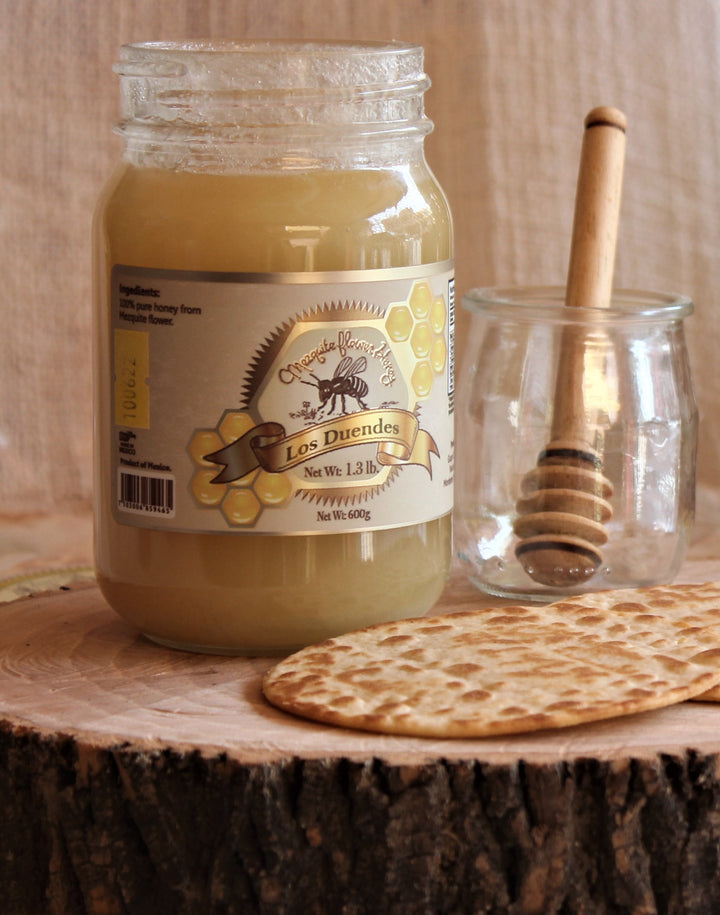 Los Duendes Mezquite Flower Honey – 22 oz