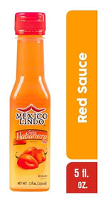Mexico Lindo Salsas Castillo Red Habanero Extra Hot 6 Bottles 5 fl oz