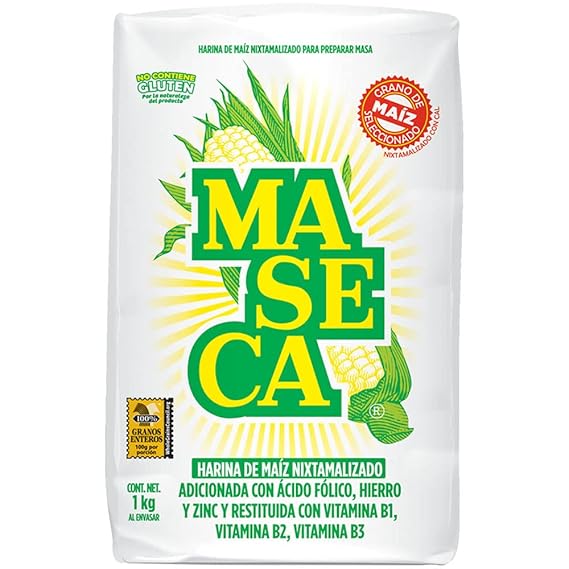 Maseca White Corn Flour 2.2 lbs (Pack of 2)