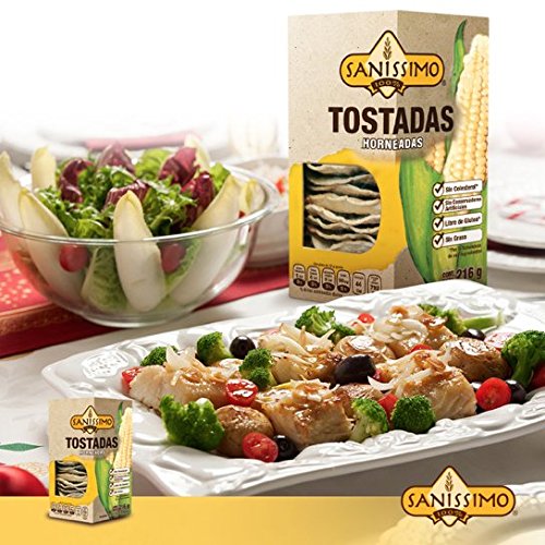 Sanissimo Baked Corn Tostadas (Pack of 2)