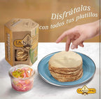 Sanissimo Oven Baked Corn Tostadas & Salmas Crackers Bundle Pack