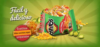 Sabritas Tostitos Salsa Verde 10 Pack (65grams/2.29oz each)