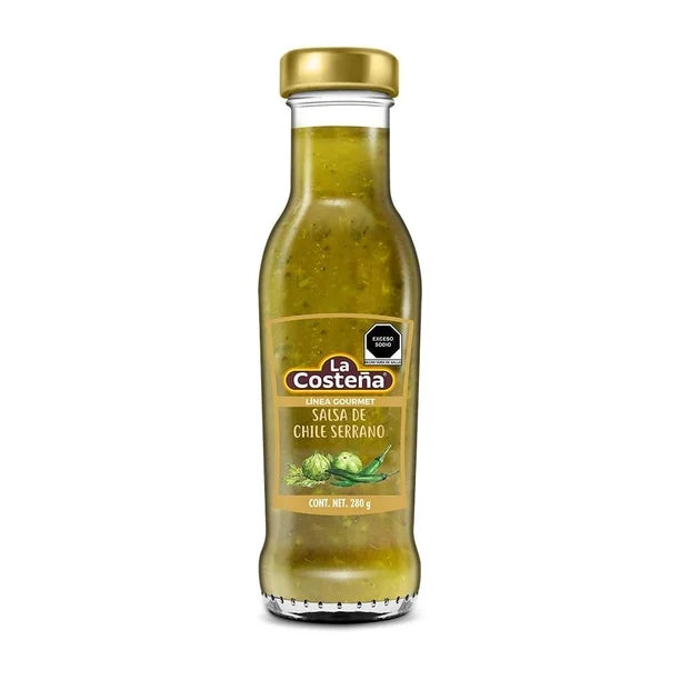 La Costeña Gourmet Line Serrano Chile Sauce – 10 oz