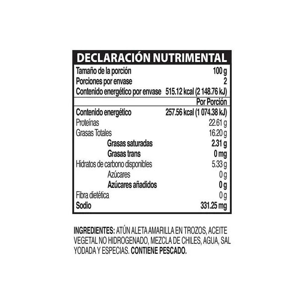 Dolores Yellowfin Tuna Chilorio – 8 oz
