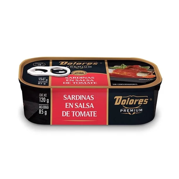 Dolores Premium Sardines in Tomato Sauce – 5 oz
