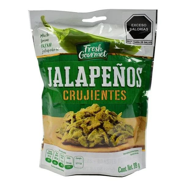 Fresh Gourmet Crispy Jalapeños – 4 oz