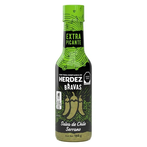 Herdez Serrano Chile Brava Sauce – 6 oz