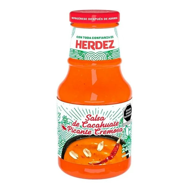 Herdez Creamy Spicy Peanut Sauce – 9 oz