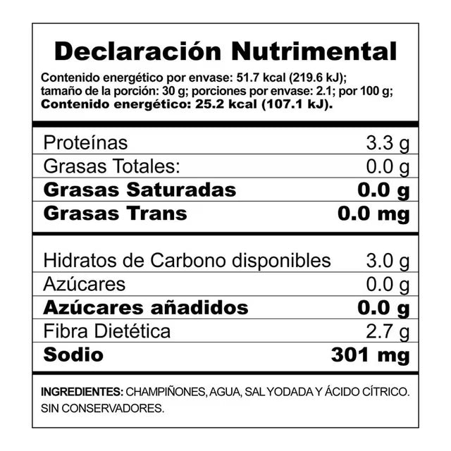 Herdez Whole Mushrooms 13.4 oz