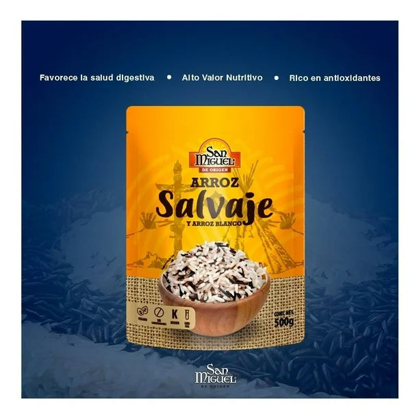 San Miguel Wild and White Rice Blend – 18 oz