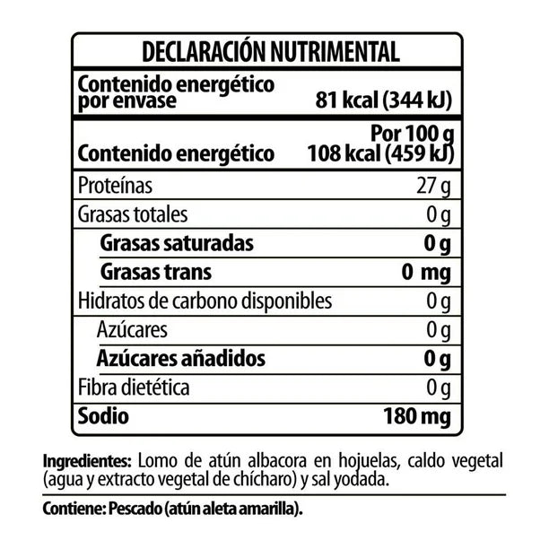 Tuny White Albacore Tuna in Water – 3 oz