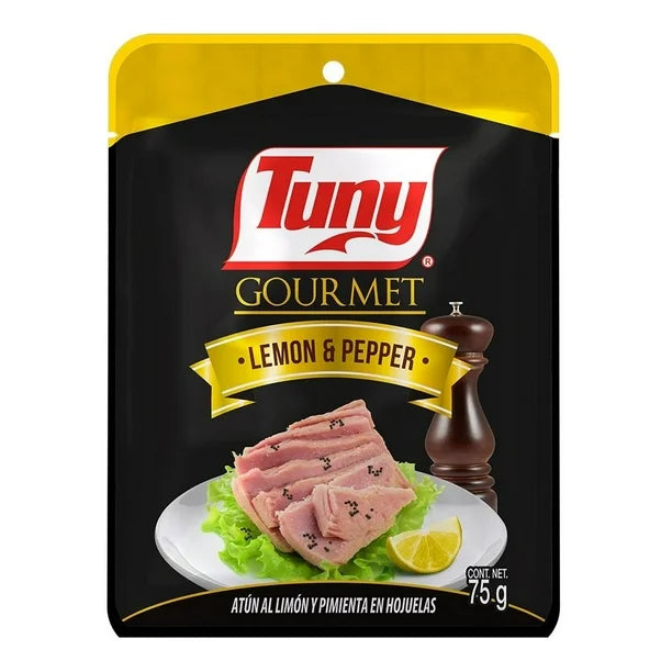 Tuny Gourmet Tuna in Oil with Lemon and Pepper – 3 oz Main image