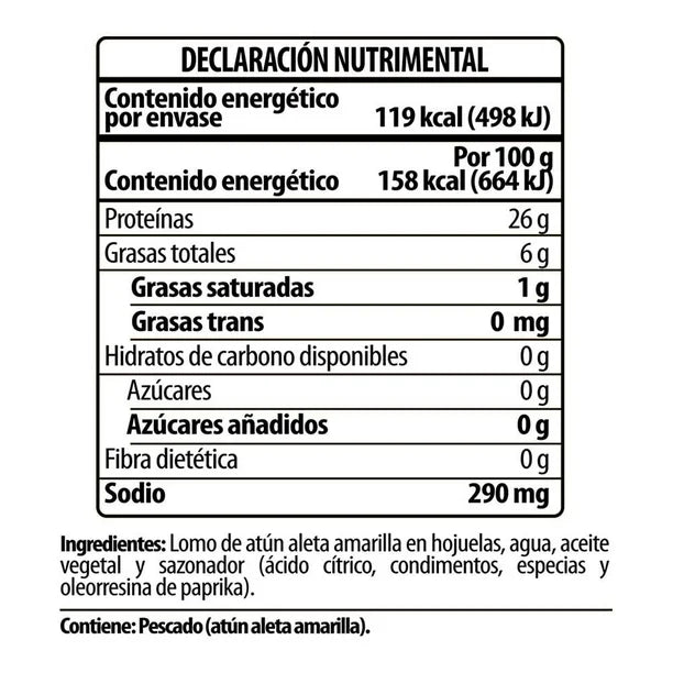 Tuny Gourmet Tuna in Oil with Lemon and Pepper – 3 oz