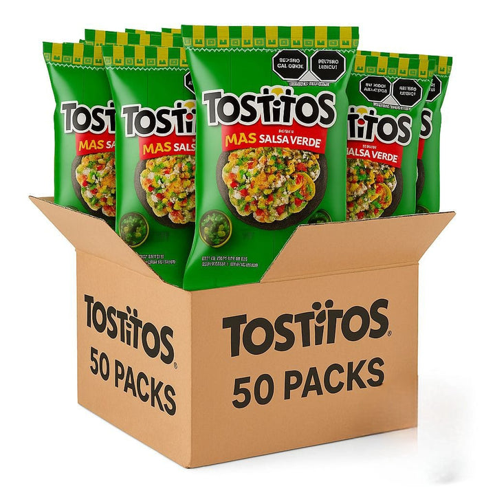 Sabritas Tostitos Salsa Verde – 2.2 oz (Box of 50)