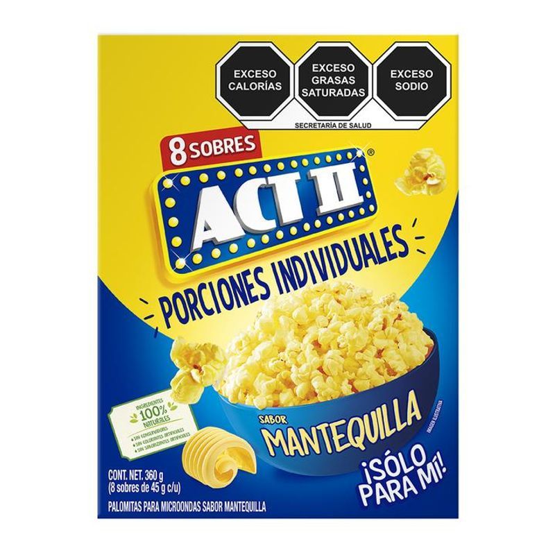 Act II Microwave Butter Flavor Popcorn 8 pack 1 Piece Main image