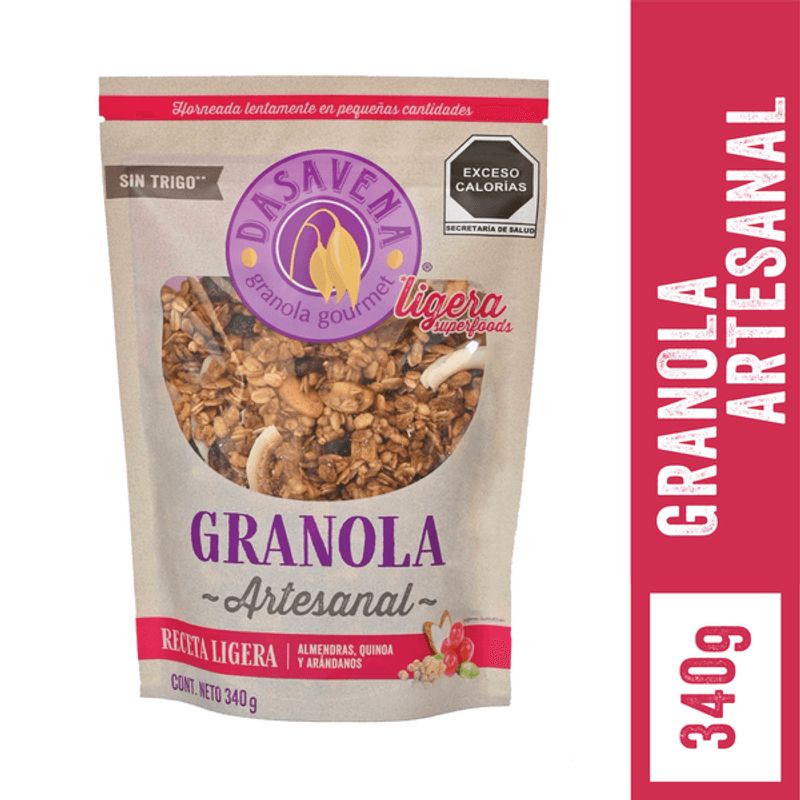 Dasavena Light Recipe Granola 12 oz