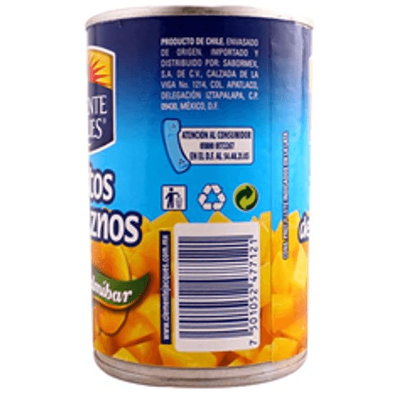 Clemente Jacques Peach Chunks in Syrup 15 oz Secondary image