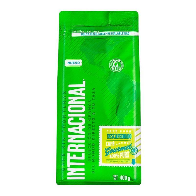 International Decaf Roasted and Ground Coffee 14 oz Main image