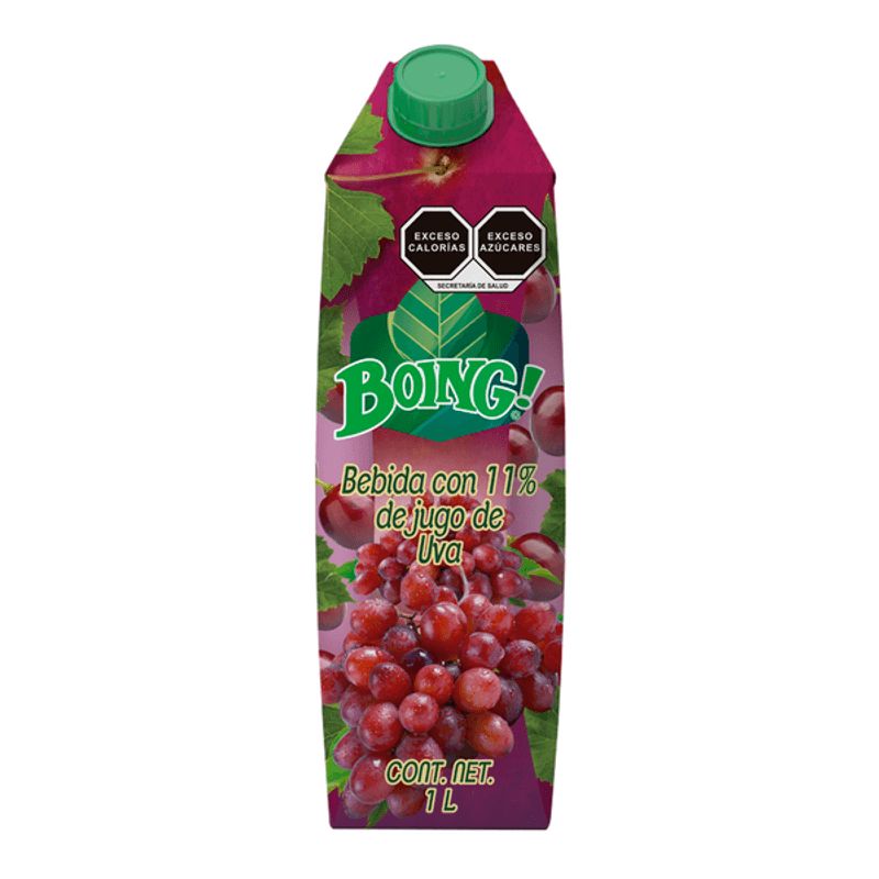 Boing Traditional Grape Juice Drink 34 oz