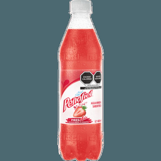 Strawberry Flavor Mineral Water 20 oz