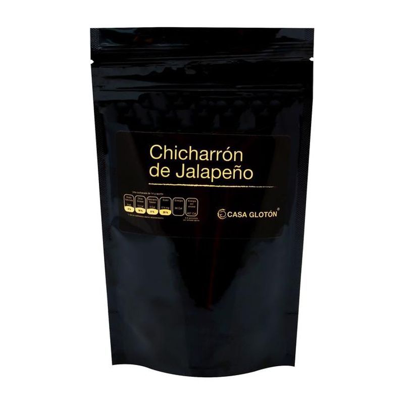Casa Gloton Jalapeño Pepper Pork Rinds Hermetic Bag 2 oz Main image