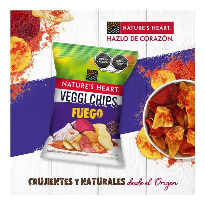 Nature’s Heart Fuego Veggie Chips, 1.5 oz