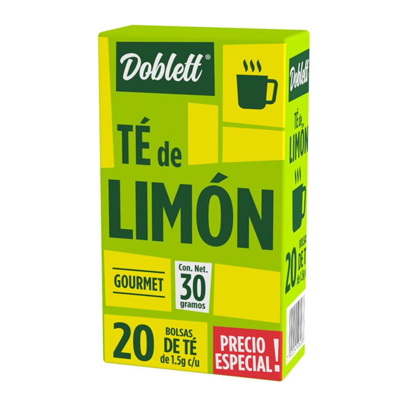 Doblett Lemon Tea 20 Sachets Main image