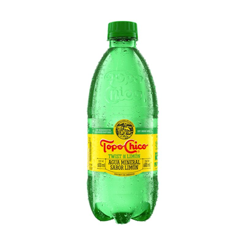 Topo Chico Lemon Flavor Mineral Water 20 oz Main image