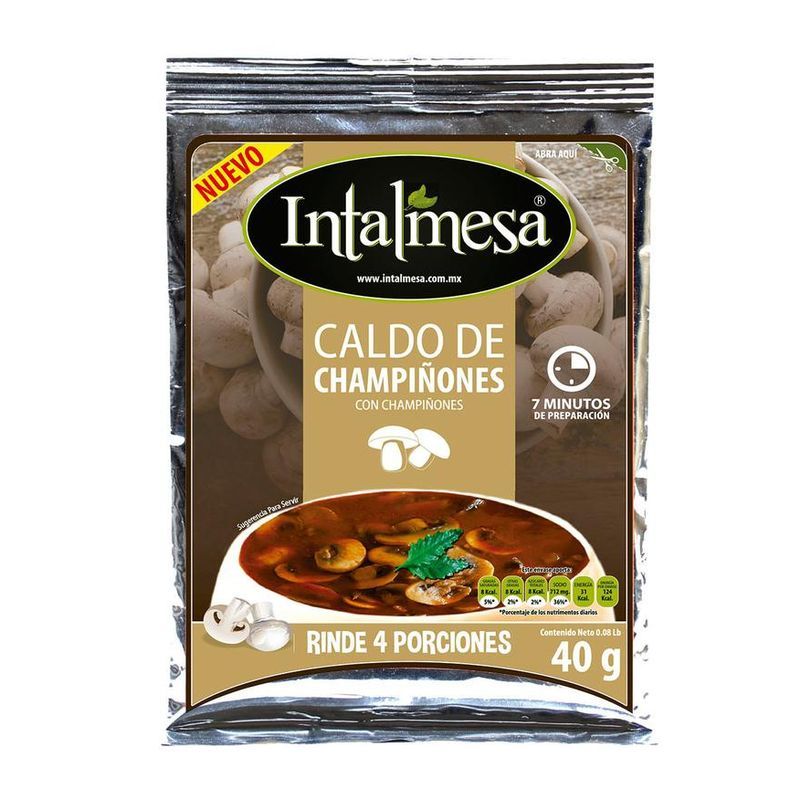 Intalmesa Instant Mushroom Broth 1 oz Main image