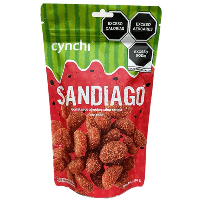 Cynchi Sandiago Tamarind Gummy Candy 12 Pack