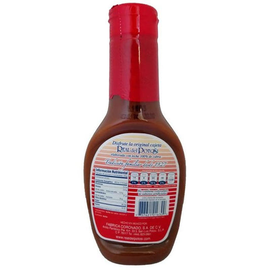 Real del Potosi Burnt Cajeta Squeeze - 12 oz