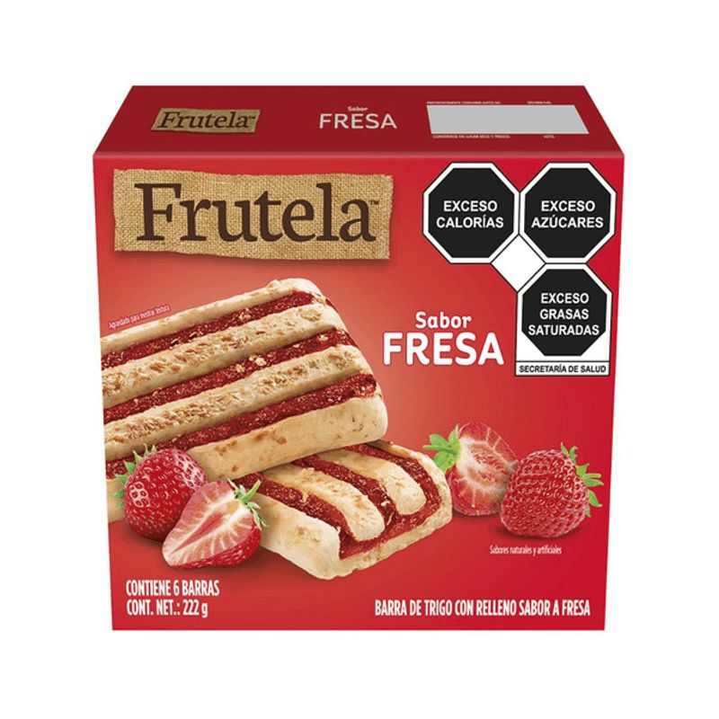 Kelloggs Nutri-Grain Frutela Strawberry Bar 8 oz Main image